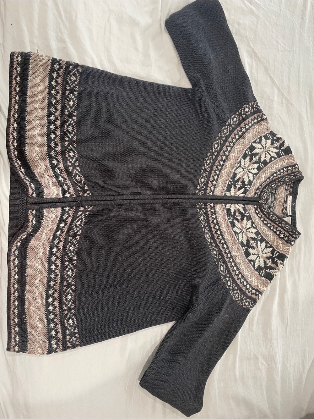 Zip-up Sweater - for repurposing